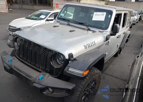 2024 Jeep Wrangler 4Xe Willys 4Xe из США, поврежденный, VIN 1C4RJXN63RW130651